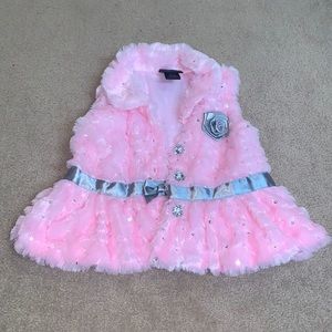 Toddler Girls Fur Vest